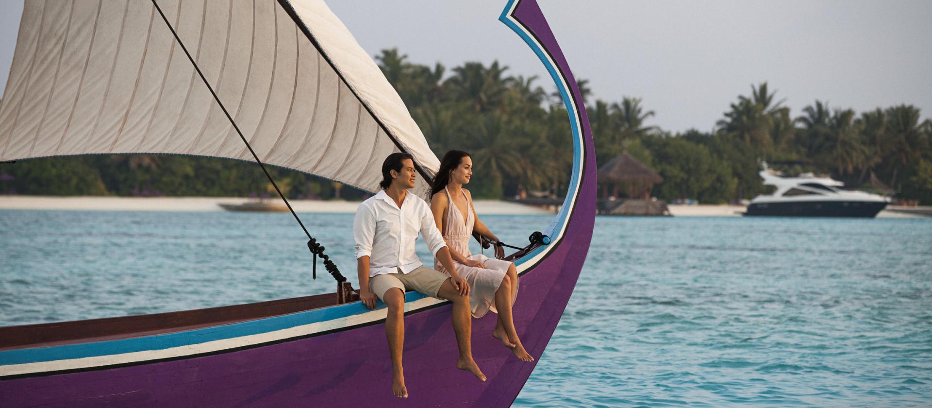Romantyczny rejs tradycyjną łodzią dhoni
